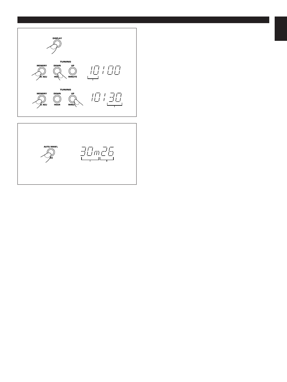 Setting the clock, E-9 english | Yamaha CC-75 User Manual | Page 17 / 54