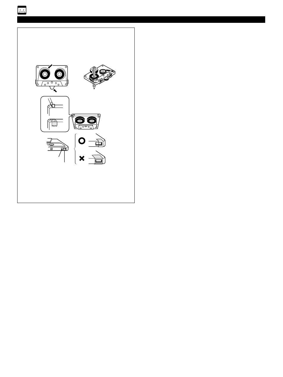 Tape deck operation, General information | Yamaha CC-75 User Manual | Page 34 / 54