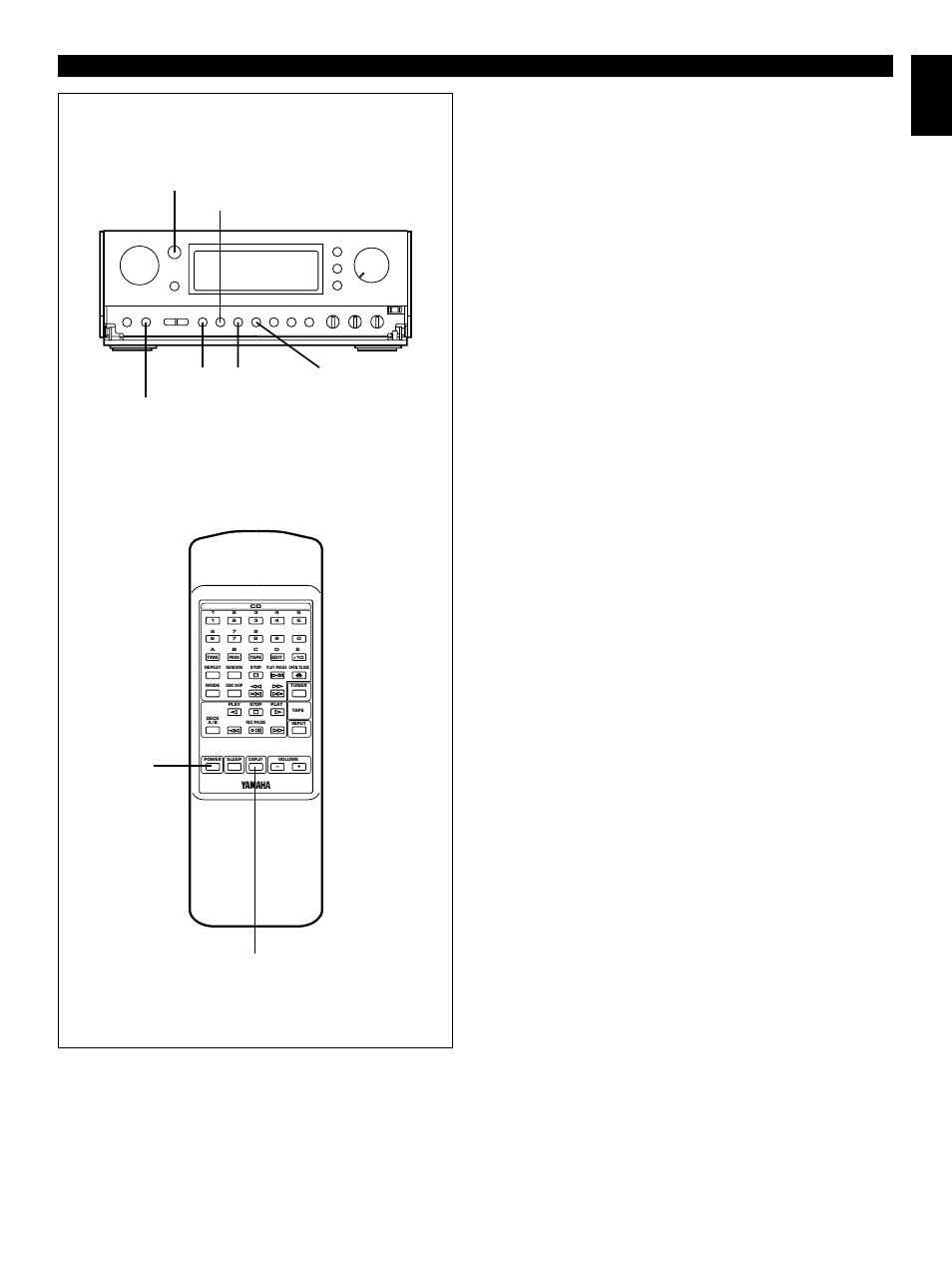 E-39 english, How to use the built-in timer | Yamaha CC-75 User Manual | Page 47 / 54