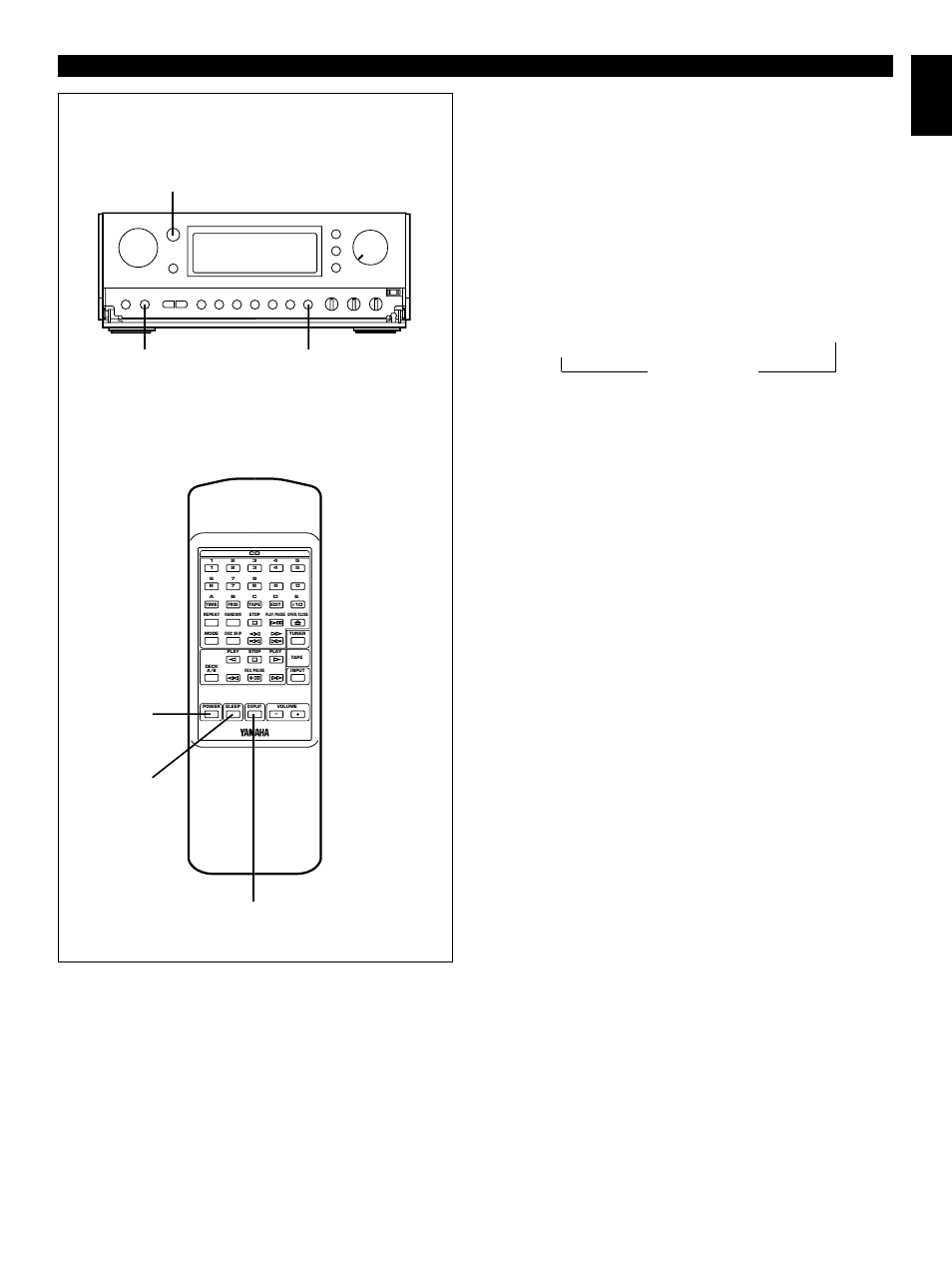 Sleep timer operation, E-41 english how to use the built-in timer, This unit can be turned off automatically | Play the desired sound source | Yamaha CC-75 User Manual | Page 49 / 54