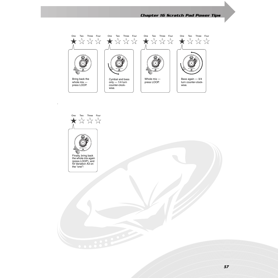 Chapter 16 scratch pad power tips | Yamaha DJX-IIB User Manual | Page 57 / 93