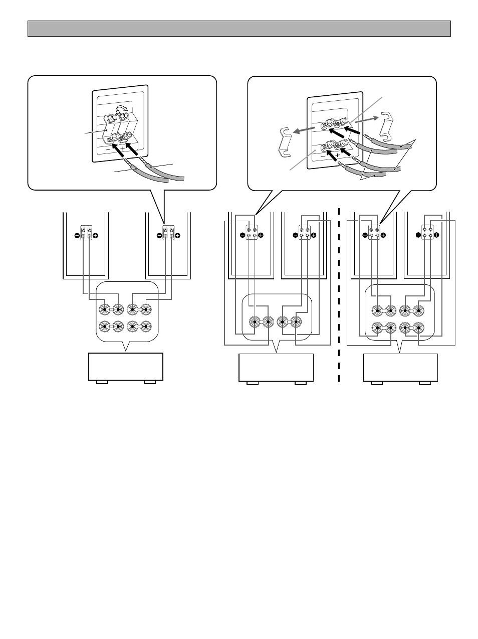 Anschluss an den verstärker, Anschlüsse | Yamaha NS-150 User Manual | Page 12 / 14