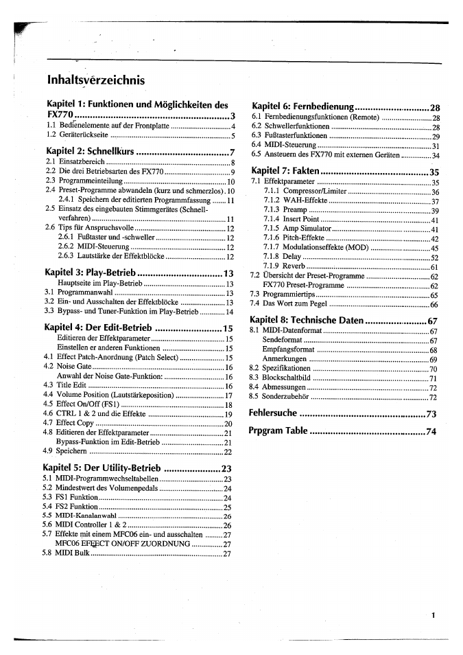 Yamaha FX770 User Manual | Page 156 / 231