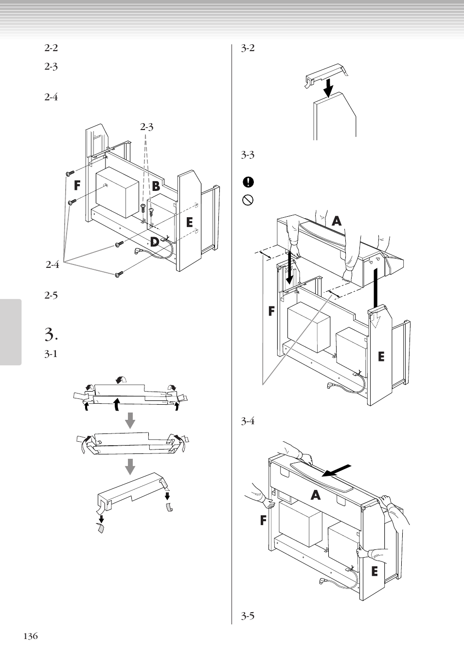 Yamaha CLP-270 User Manual | Page 136 / 148