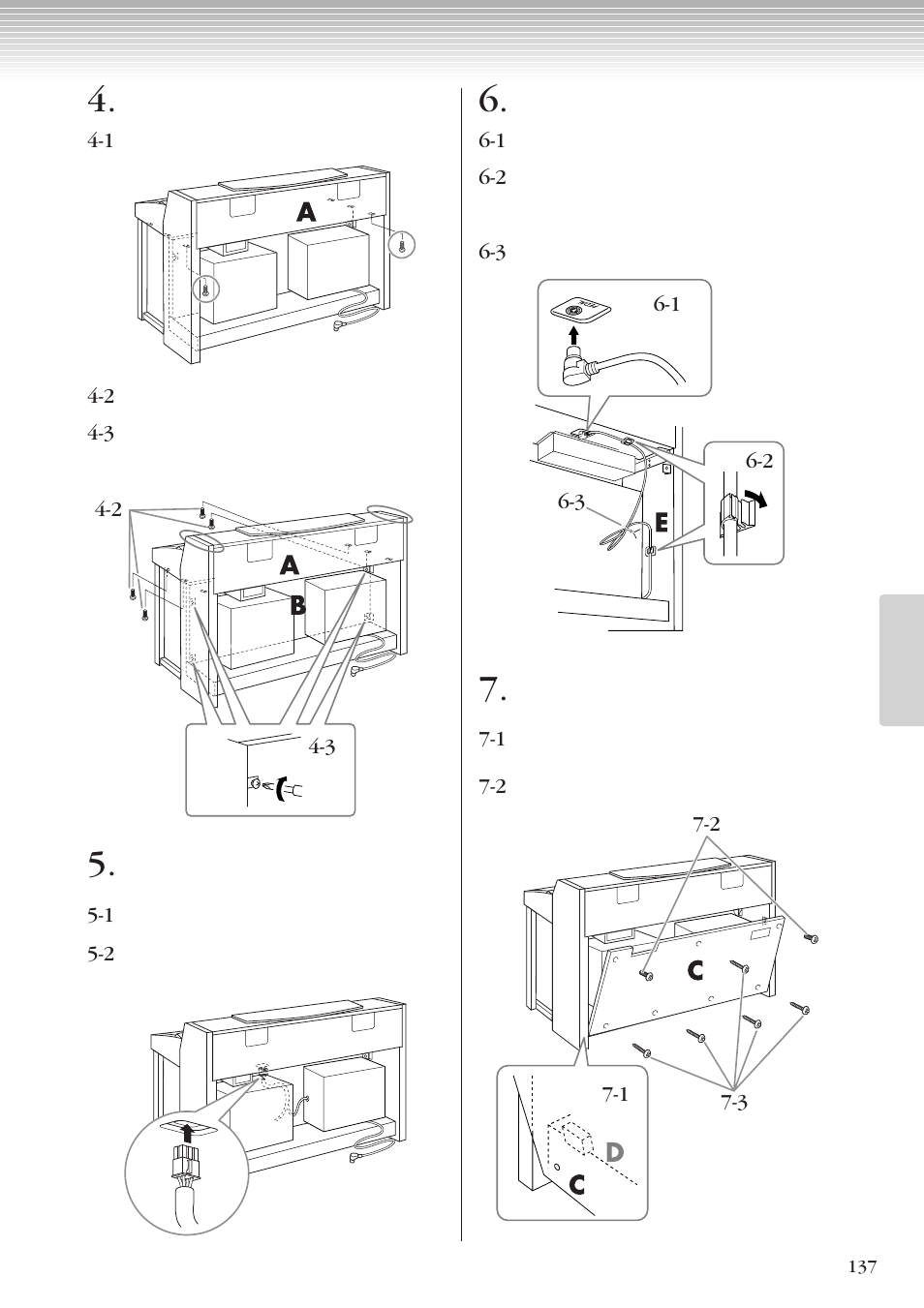 Yamaha CLP-270 User Manual | Page 137 / 148