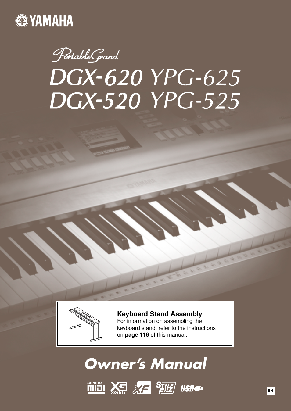 Yamaha EN Keyboard User Manual | 142 pages