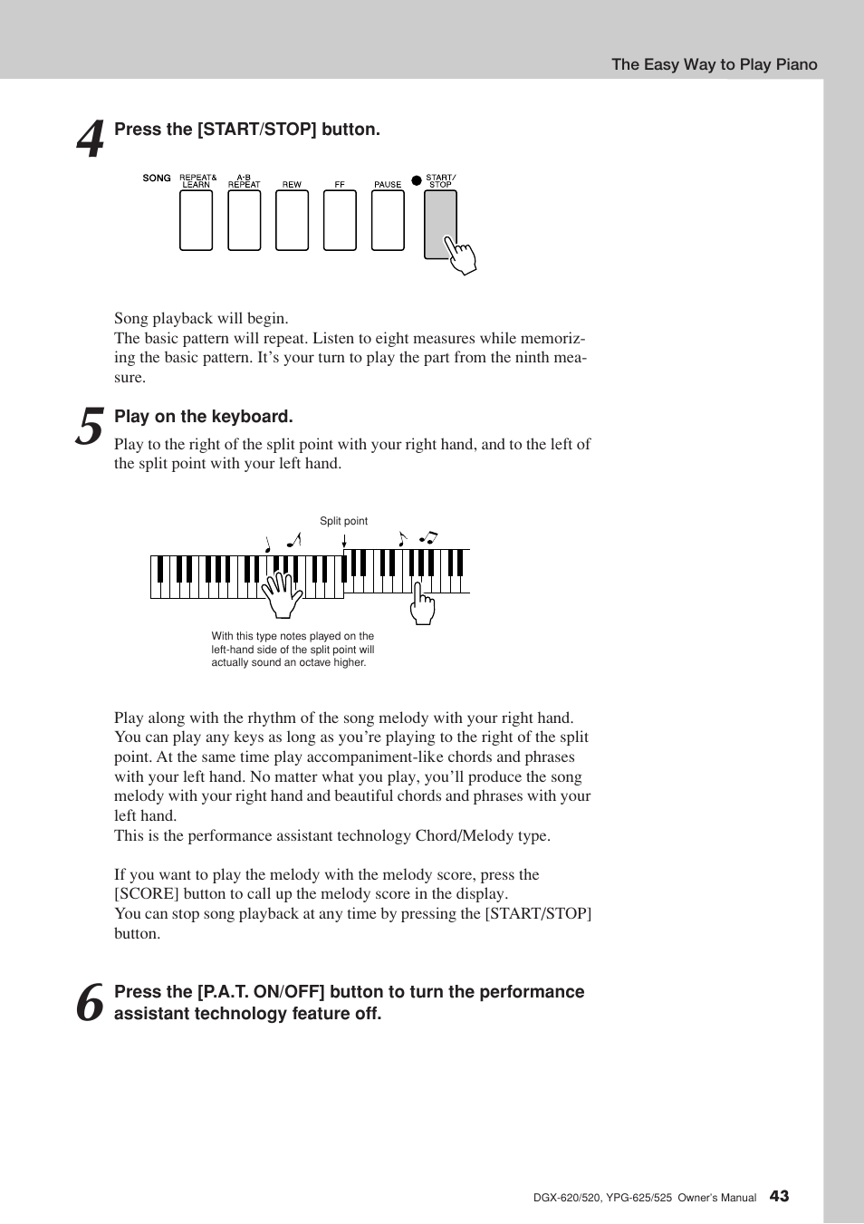 Yamaha EN Keyboard User Manual | Page 43 / 142