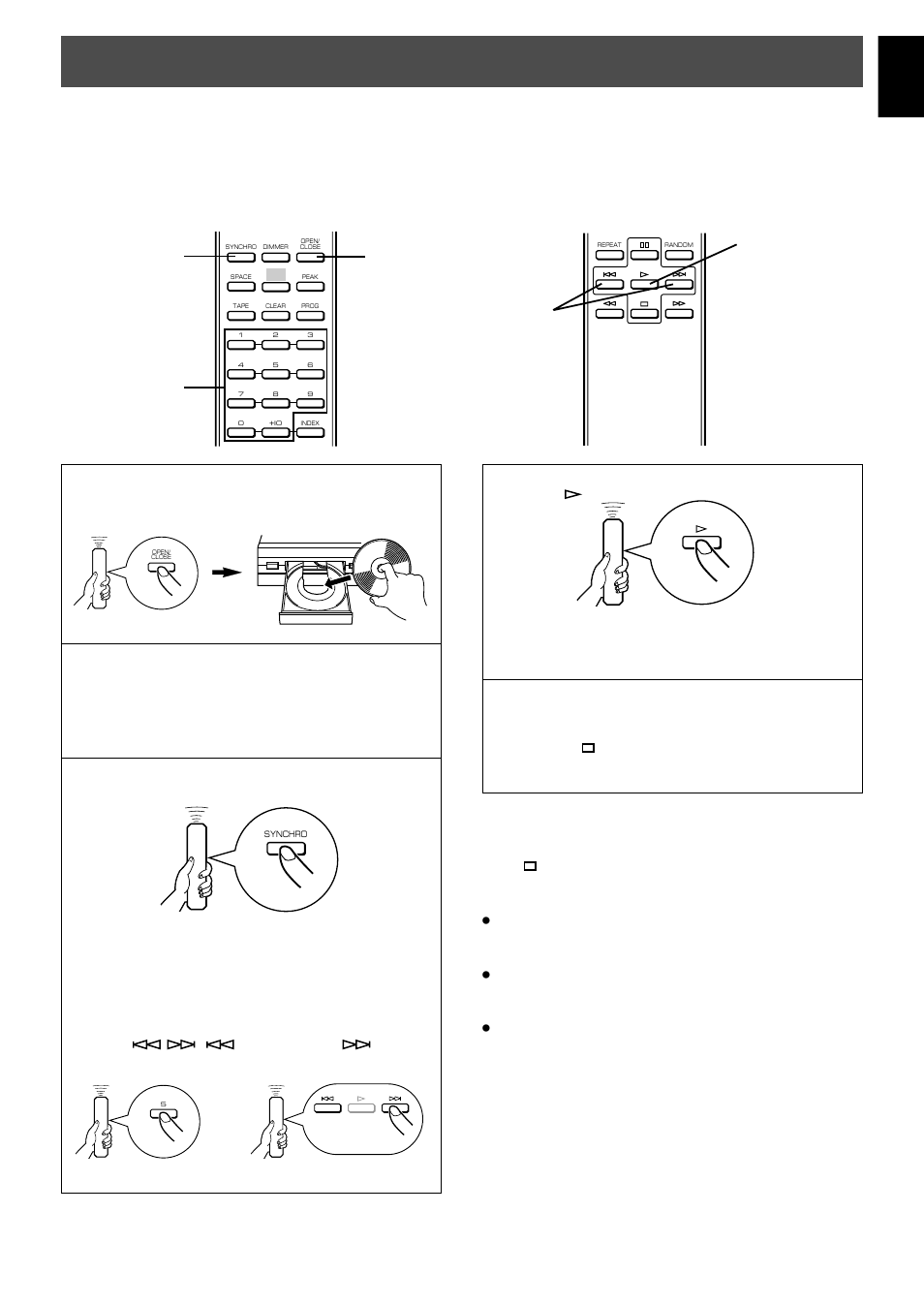 Cd synchronized recording, Cd synchronized recording 1, English | Yamaha CDX-596 User Manual | Page 25 / 28