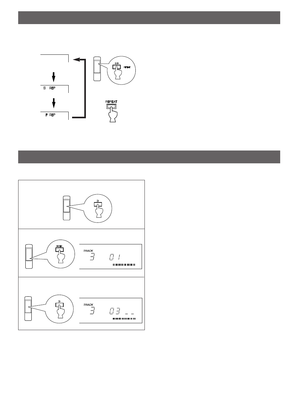 Repeat play, Index search | Yamaha CDC-635 User Manual | Page 12 / 15