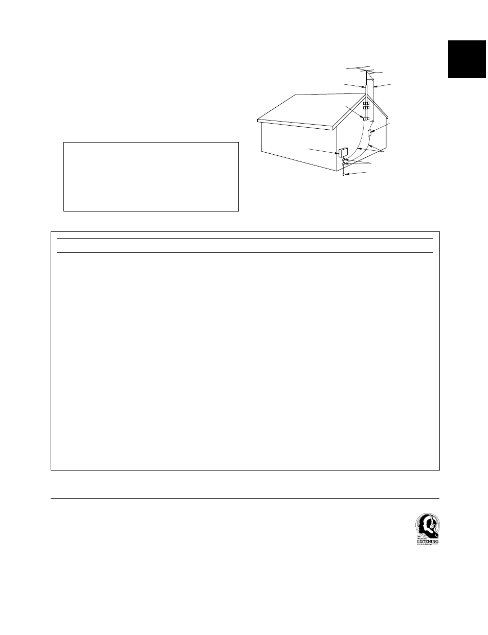 We want you listening for a lifetime, 3english, Fcc information (for us customers only) | Yamaha HTR-5140 User Manual | Page 3 / 66