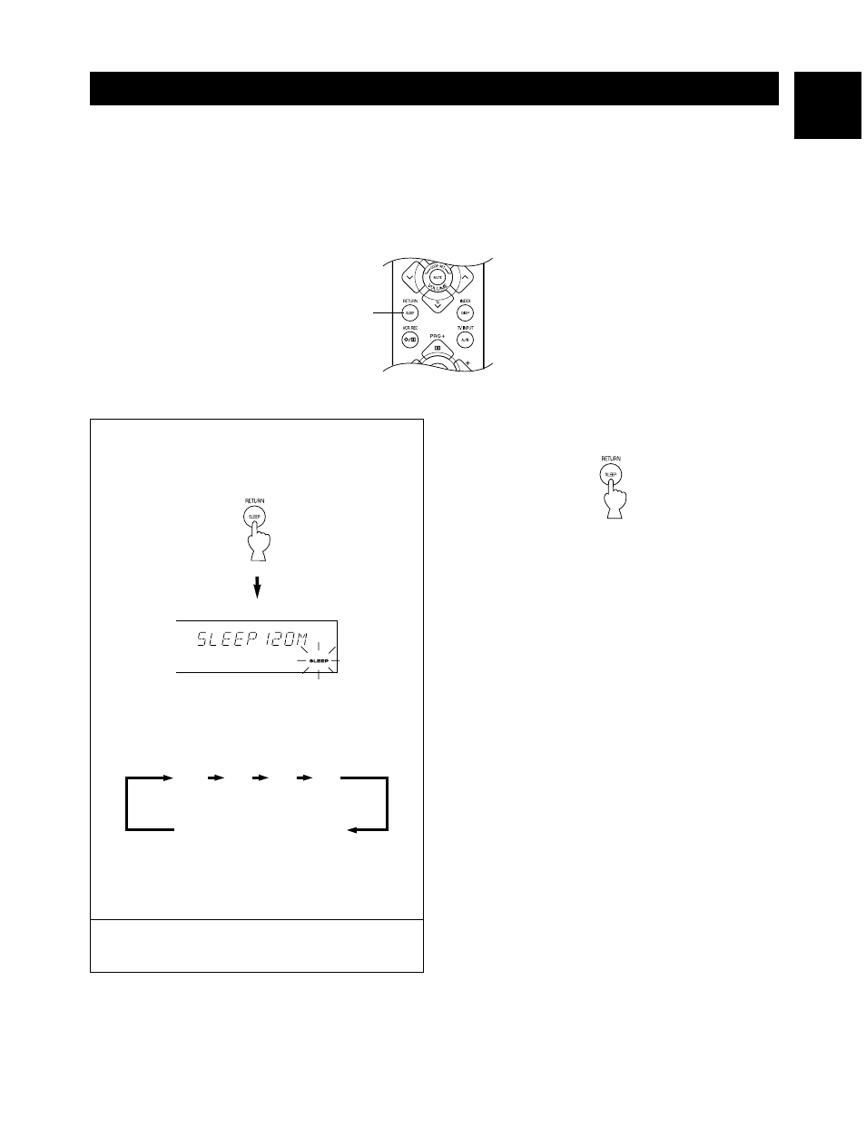 Setting the sleep timer | Yamaha HTR-5140 User Manual | Page 37 / 66