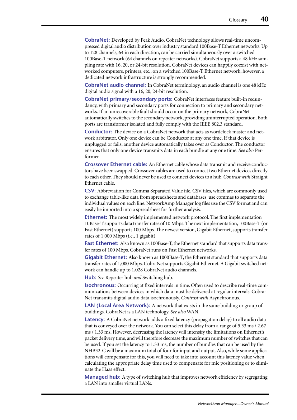 Yamaha HUB User Manual | Page 40 / 43