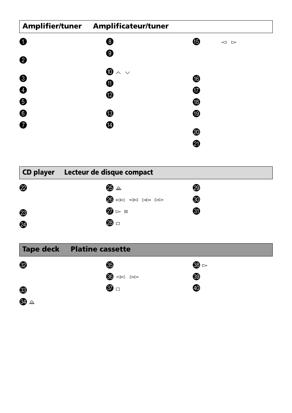 Yamaha GX707 User Manual | Page 7 / 52