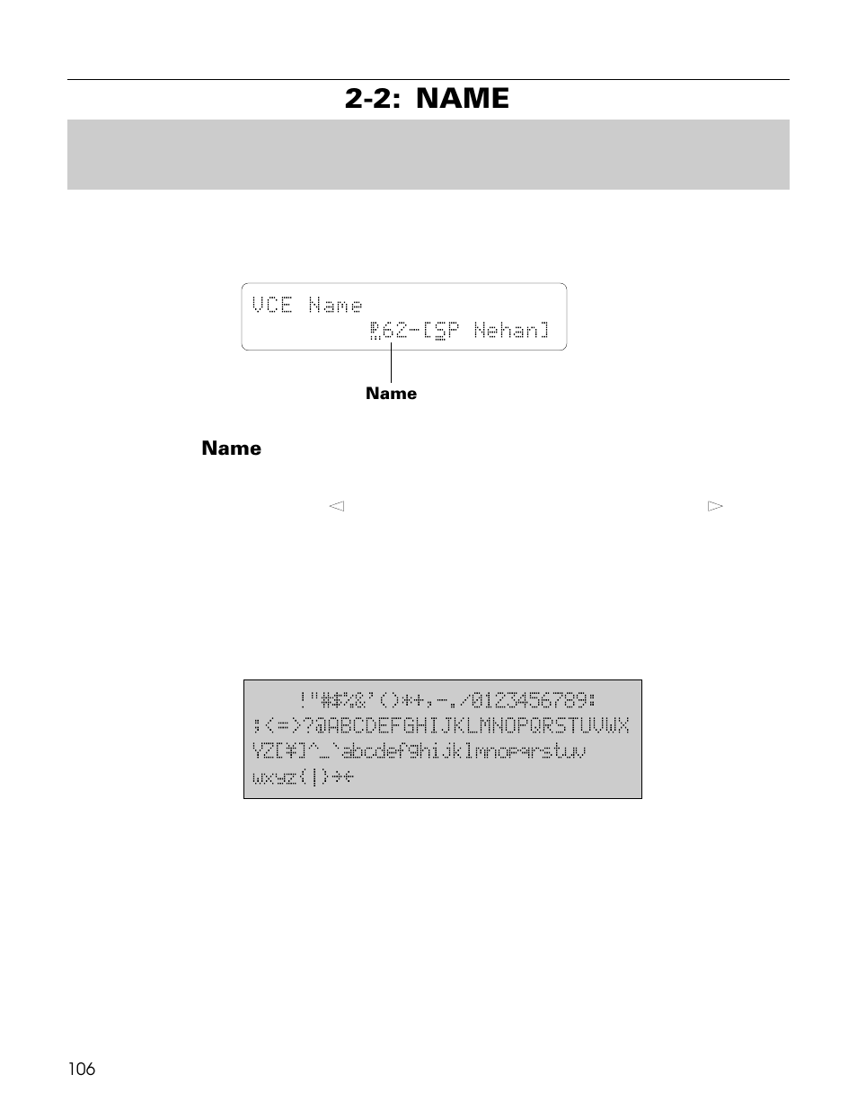 2: name | Yamaha TG500 User Manual | Page 118 / 334