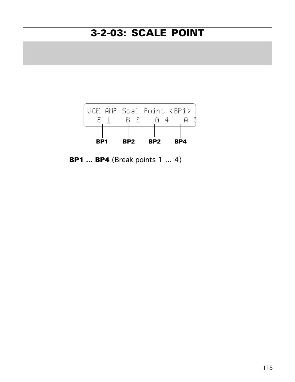 2-03: scale point | Yamaha TG500 User Manual | Page 127 / 334