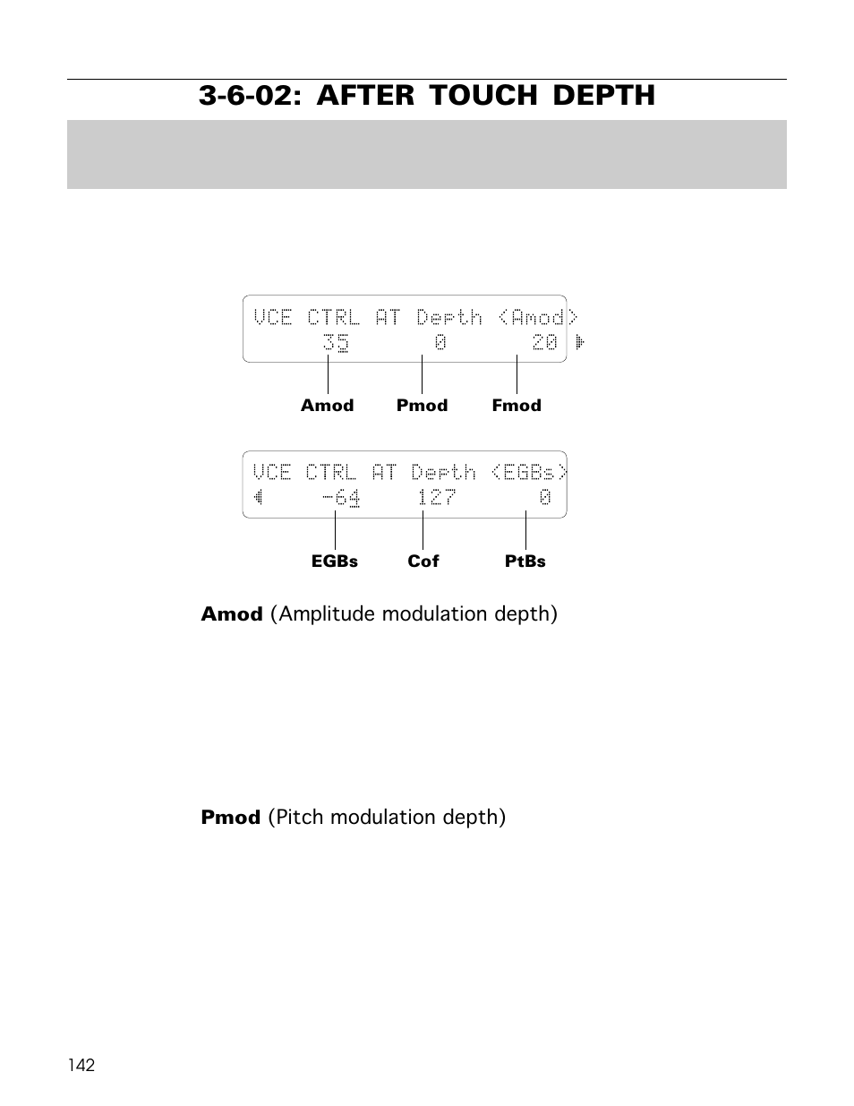 6-02: after touch depth | Yamaha TG500 User Manual | Page 154 / 334