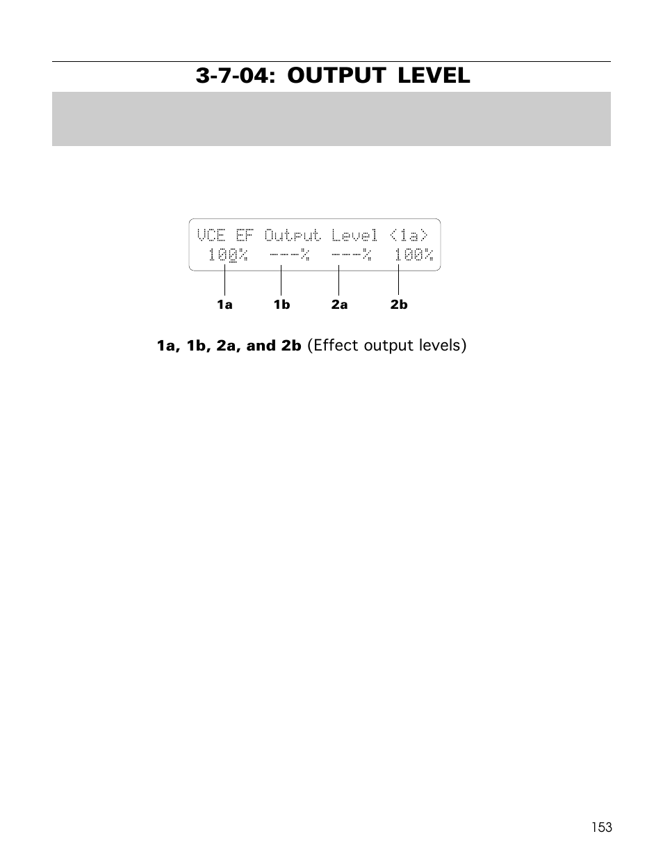 7-04: output level | Yamaha TG500 User Manual | Page 165 / 334