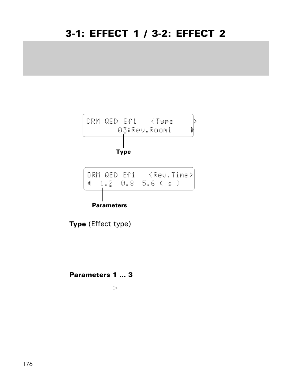 Drm qed ef1 <type > 0 3:rev.room1 é | Yamaha TG500 User Manual | Page 188 / 334