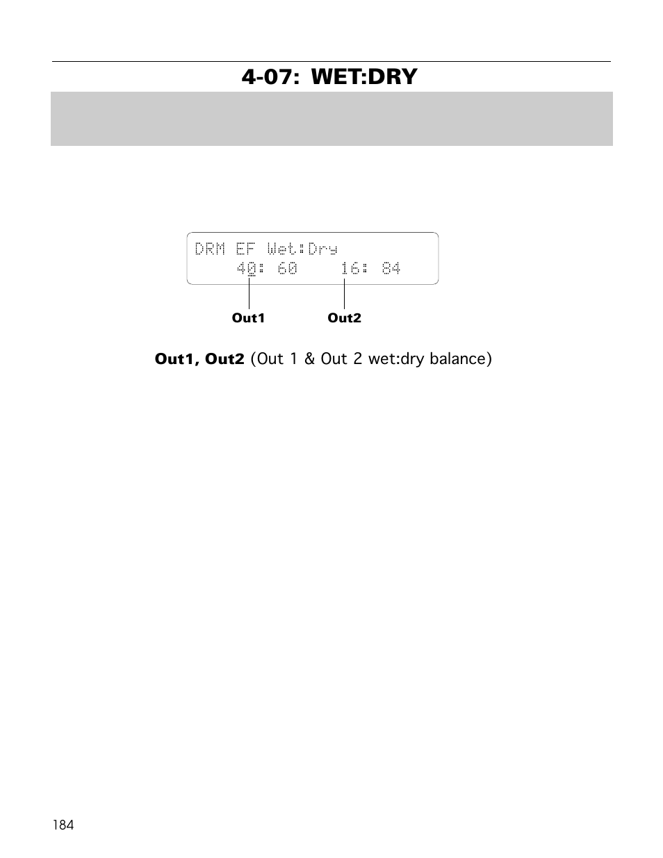 07: wet:dry | Yamaha TG500 User Manual | Page 196 / 334