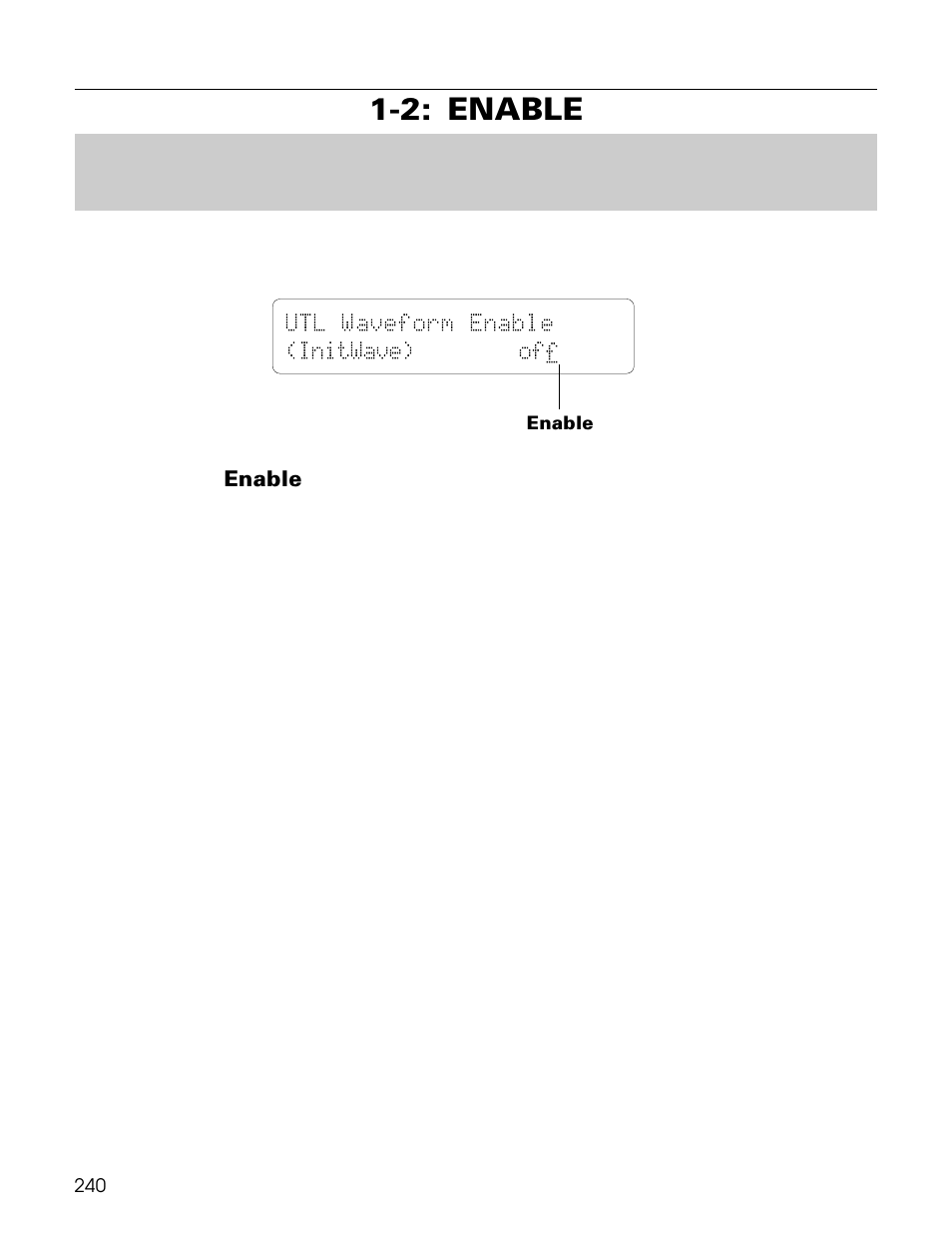 2: enable | Yamaha TG500 User Manual | Page 252 / 334