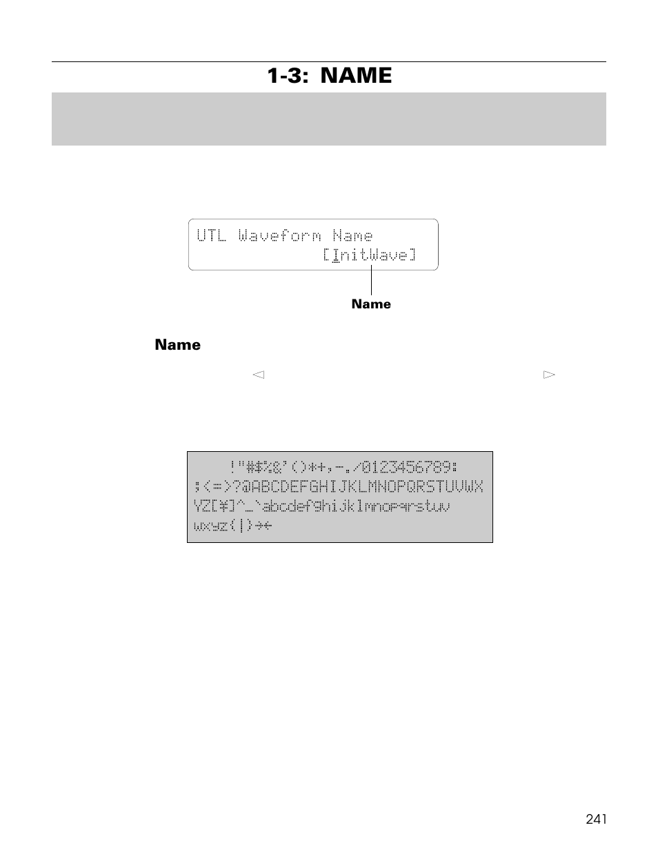 3: name | Yamaha TG500 User Manual | Page 253 / 334