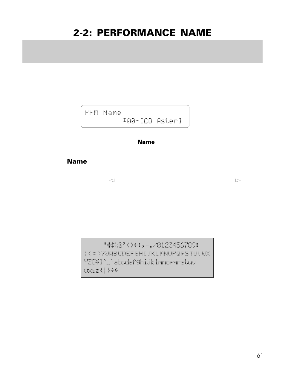 2: performance name | Yamaha TG500 User Manual | Page 73 / 334