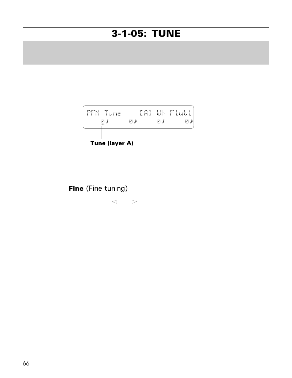 1-05: tune | Yamaha TG500 User Manual | Page 78 / 334