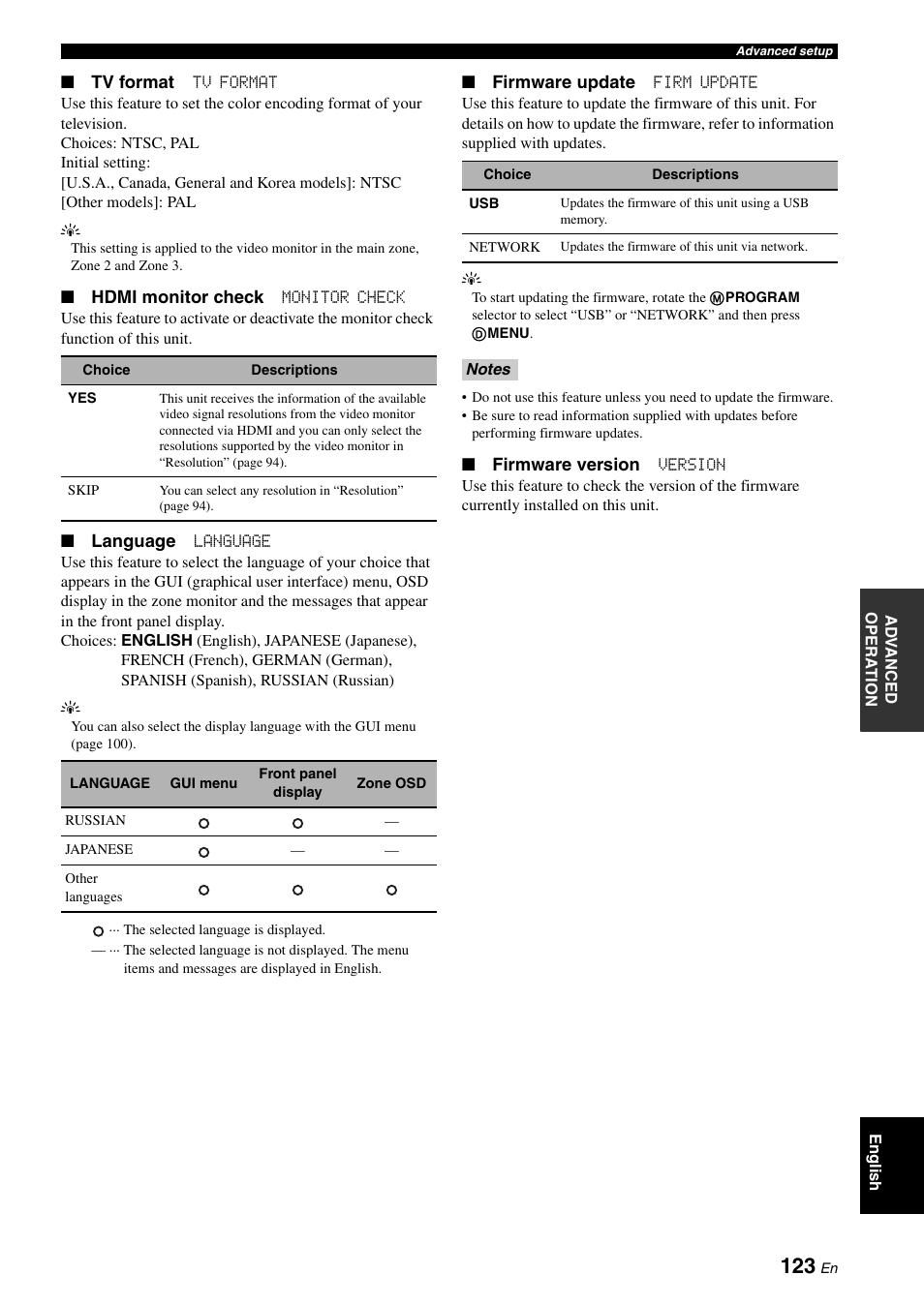 Yamaha RX-V3900 User Manual | Page 127 / 169