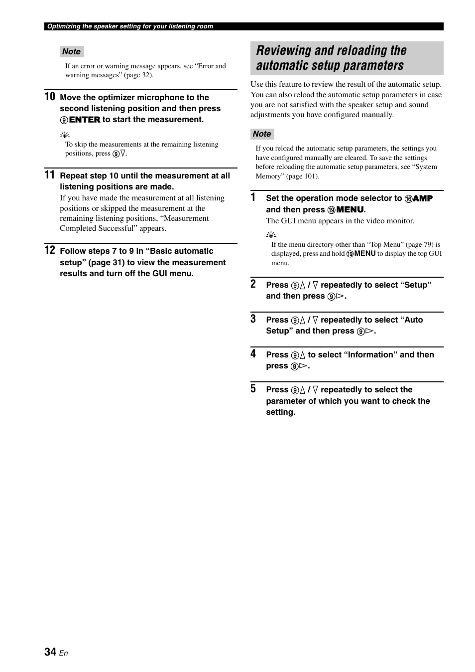 Yamaha RX-V3900 User Manual | Page 38 / 169