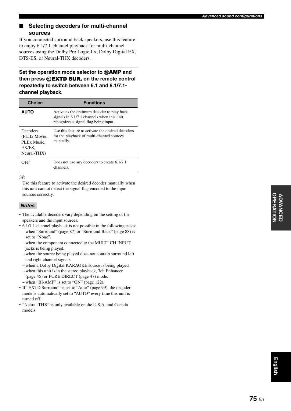 Yamaha RX-V3900 User Manual | Page 79 / 169