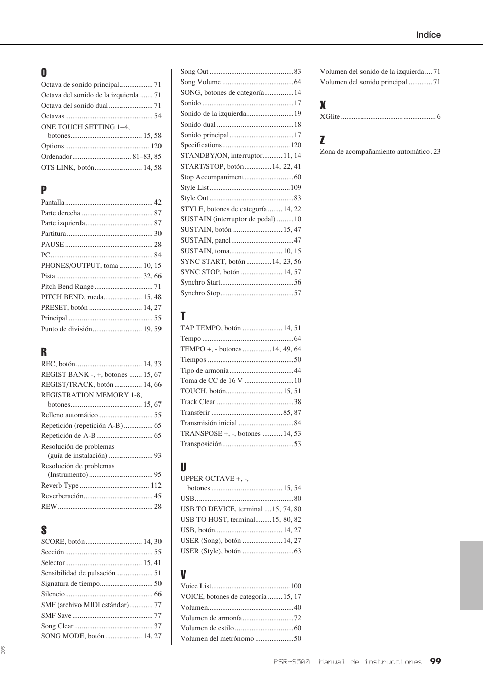 Yamaha WH27910 User Manual | Page 99 / 122