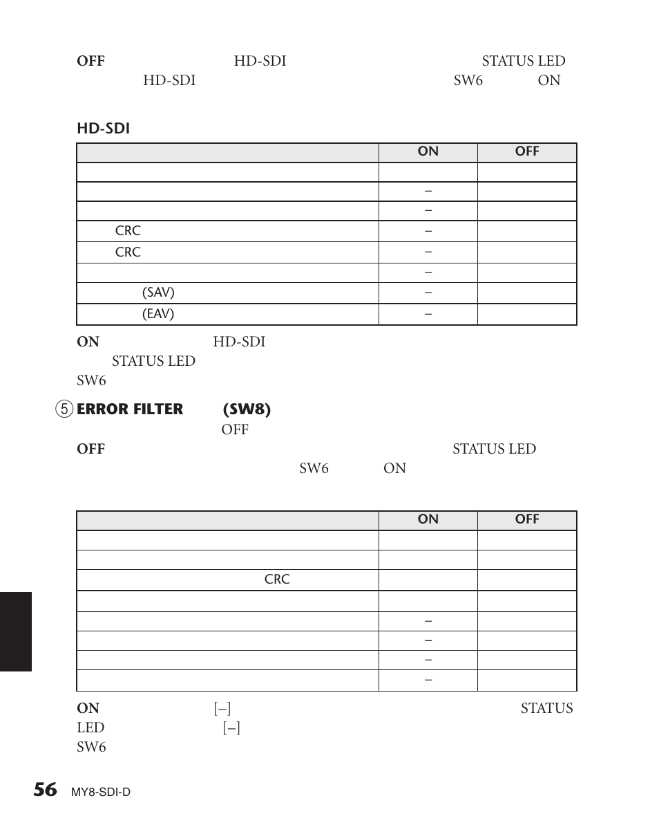 Yamaha MY8-SDI-D User Manual | Page 8 / 17