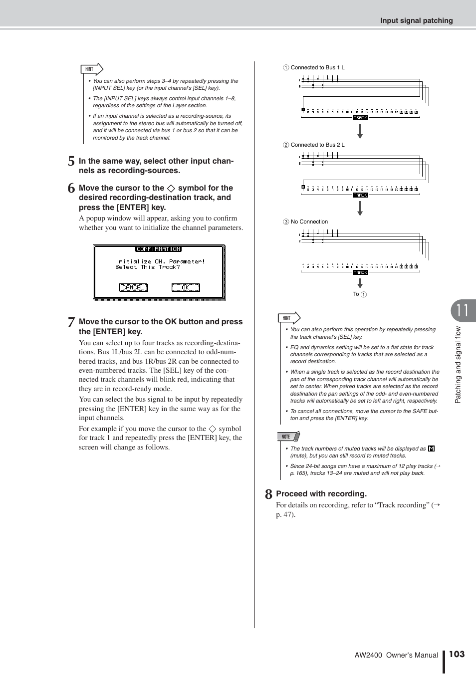 Yamaha AW2400 User Manual | Page 103 / 288