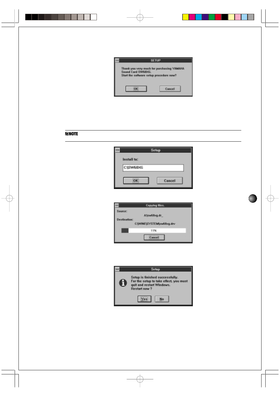 Yamaha SW60XG User Manual | Page 9 / 16