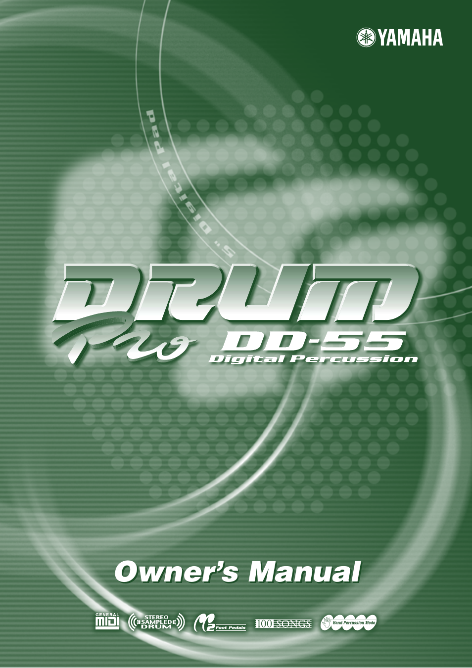 Yamaha Druid Digital Percussion DD-55 User Manual | 47 pages