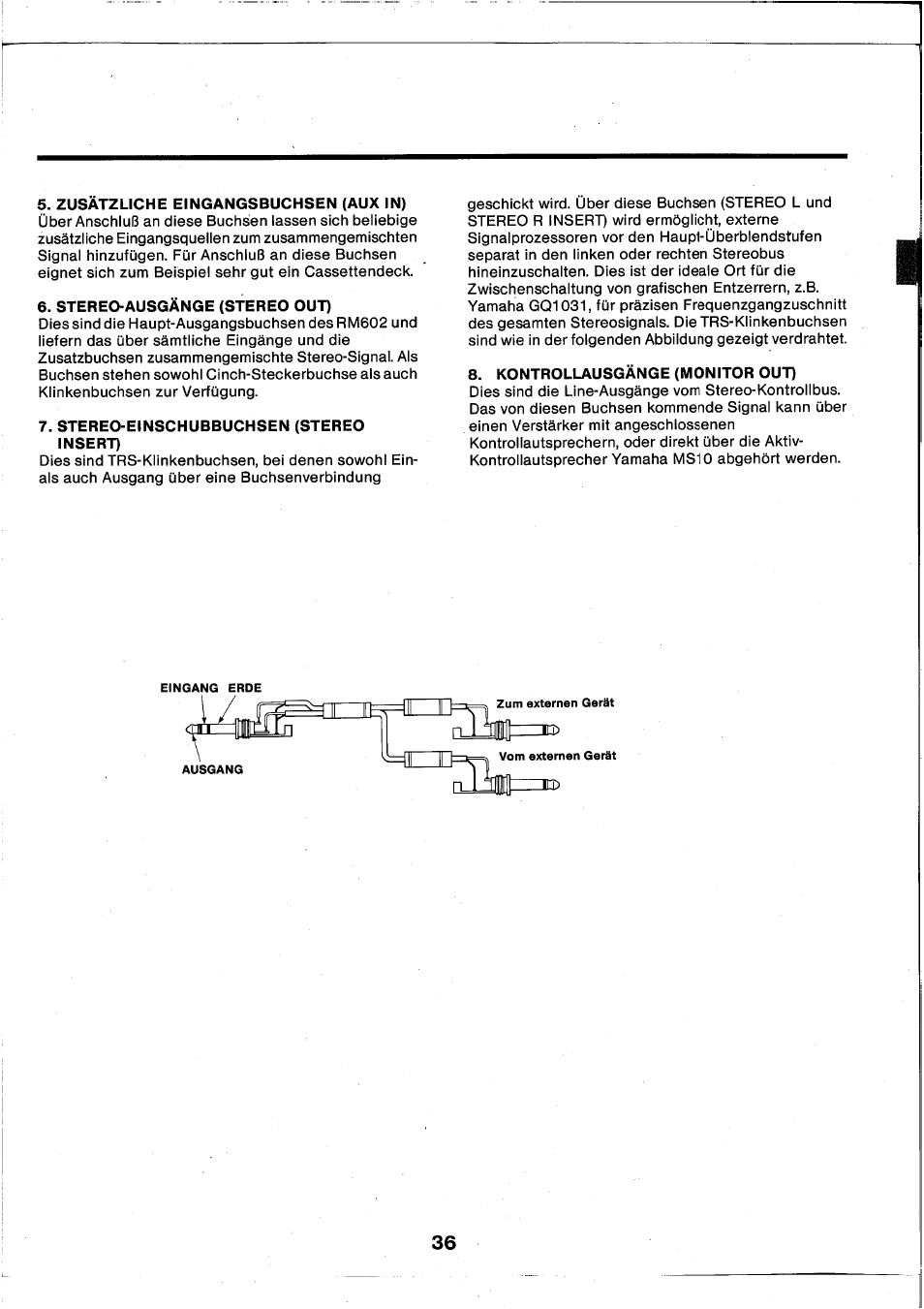 Yamaha RM602 User Manual | Page 37 / 44