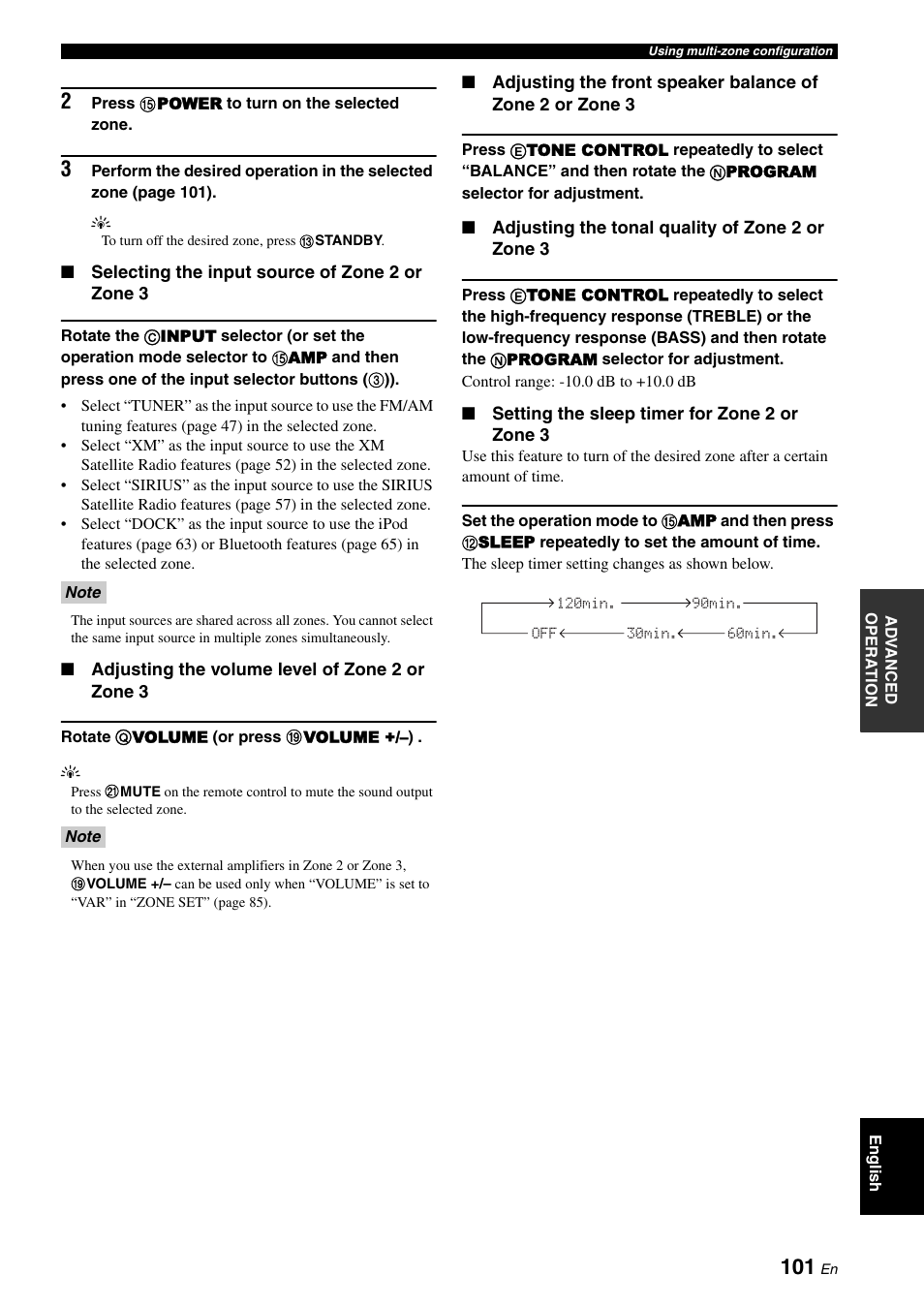 Yamaha RX-V1900BL User Manual | Page 105 / 146