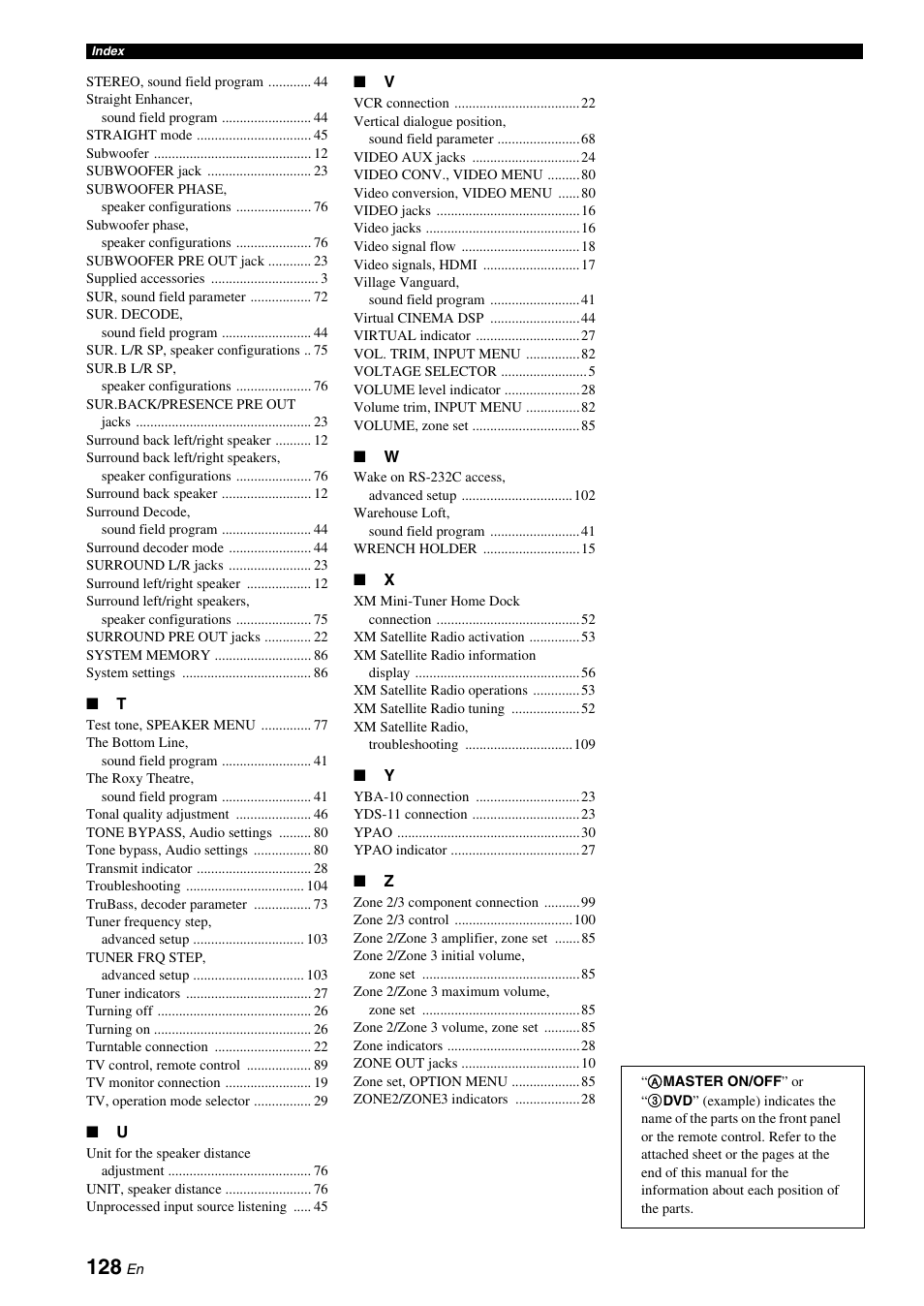 Yamaha RX-V1900BL User Manual | Page 132 / 146