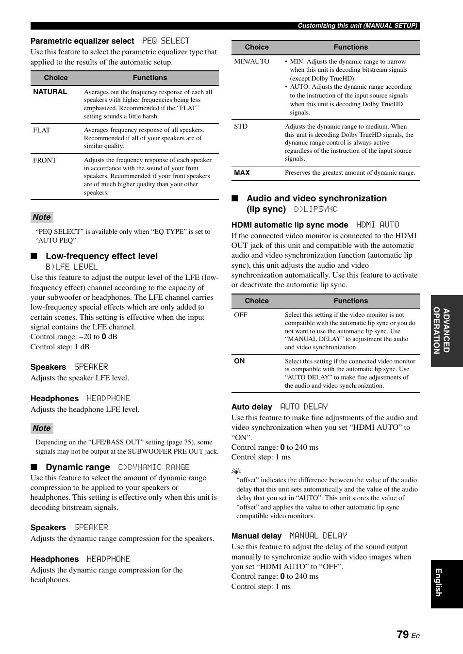 Yamaha RX-V1900BL User Manual | Page 83 / 146