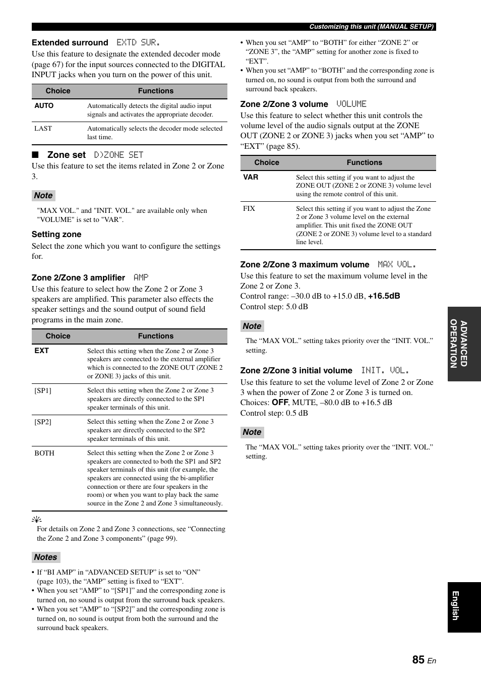 Yamaha RX-V1900BL User Manual | Page 89 / 146