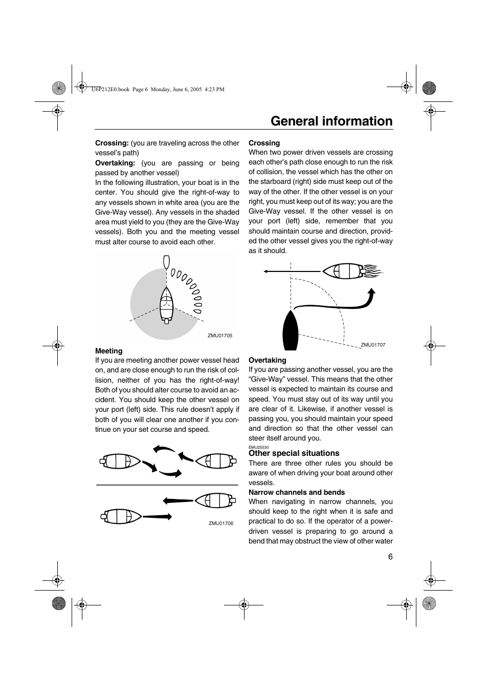 Other special situations, General information | Yamaha F250 LF250 User Manual | Page 12 / 83