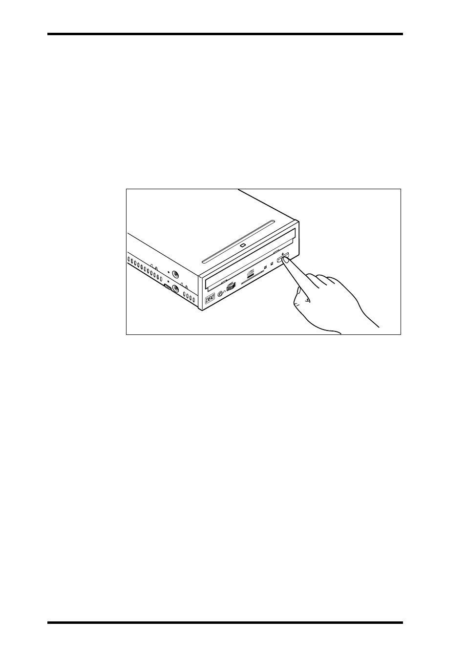 Ejecting the disc, Chapter 3 - operation | Yamaha CRW4001t User Manual | Page 20 / 24