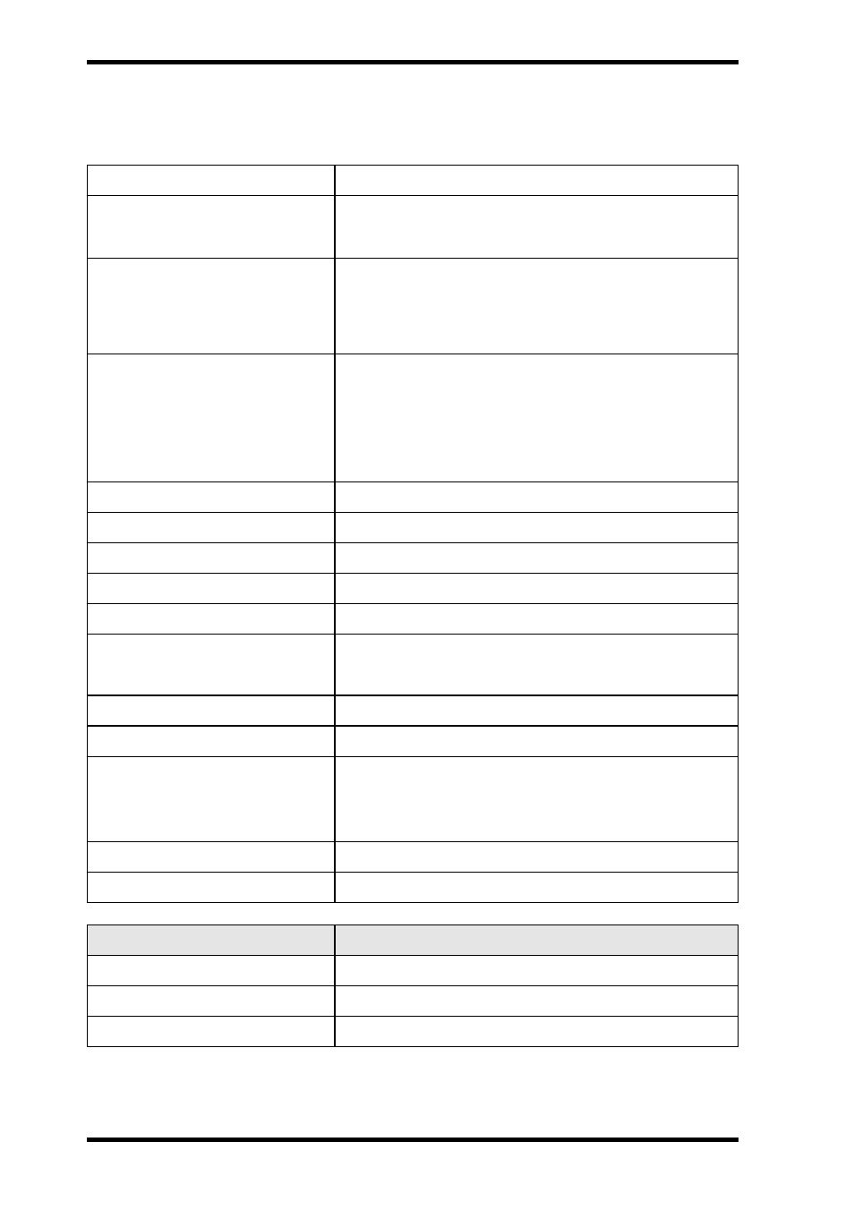Appendix, Specifications | Yamaha CRW4001t User Manual | Page 22 / 24