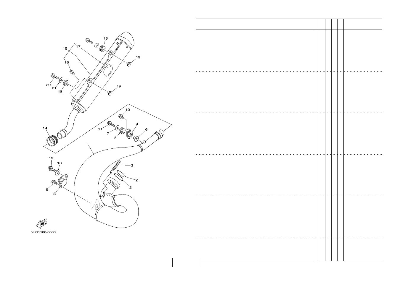 Yamaha YZ250M User Manual | Page 15 / 55
