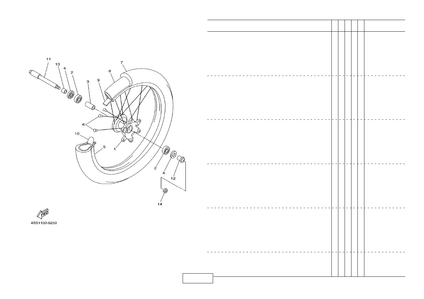 Yamaha YZ250M User Manual | Page 38 / 55