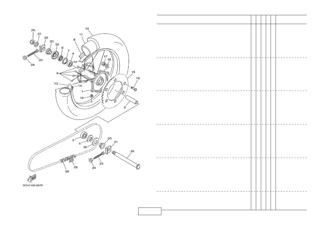 Yamaha YZ250M User Manual | Page 40 / 55