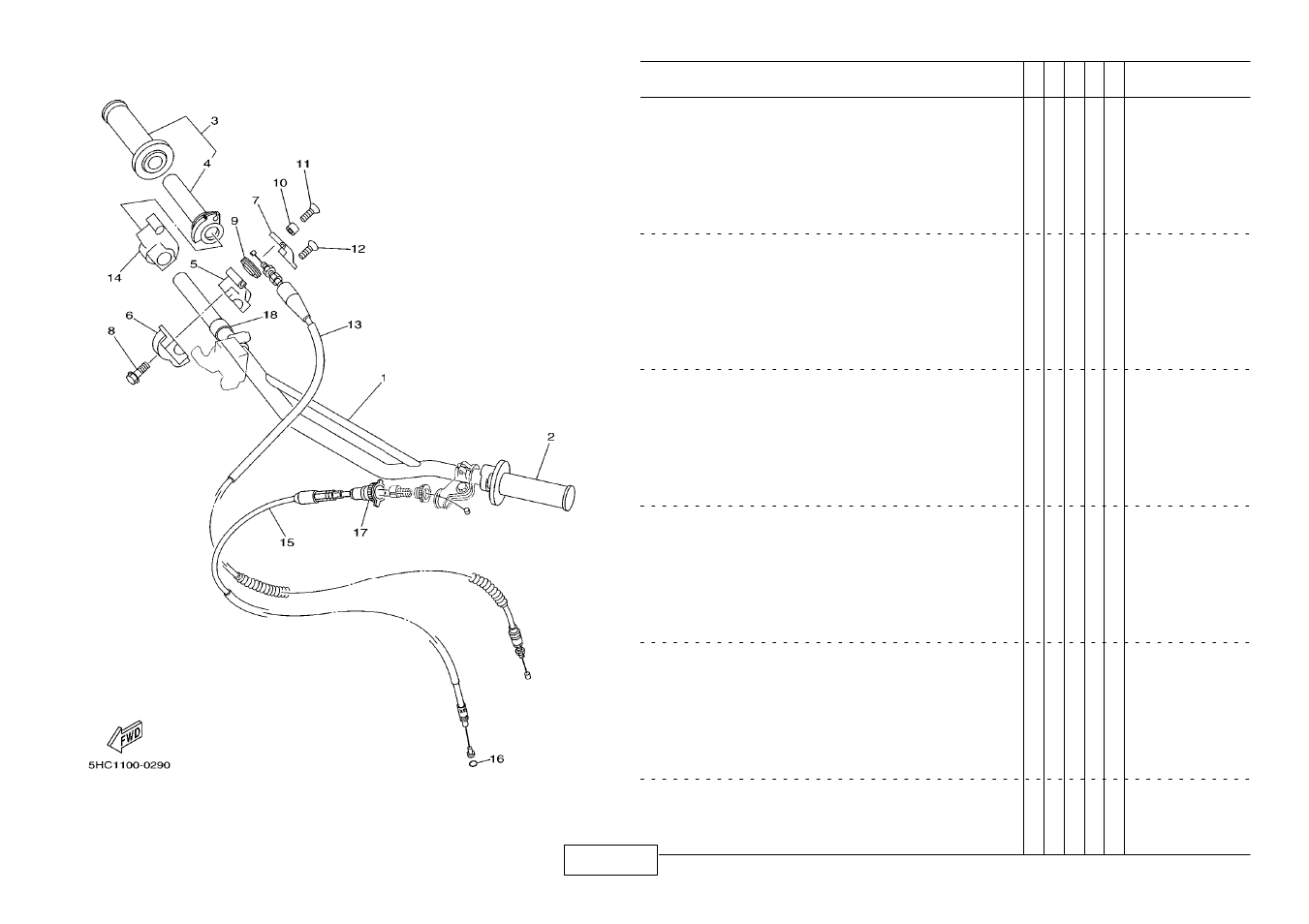 Yamaha YZ250M User Manual | Page 43 / 55