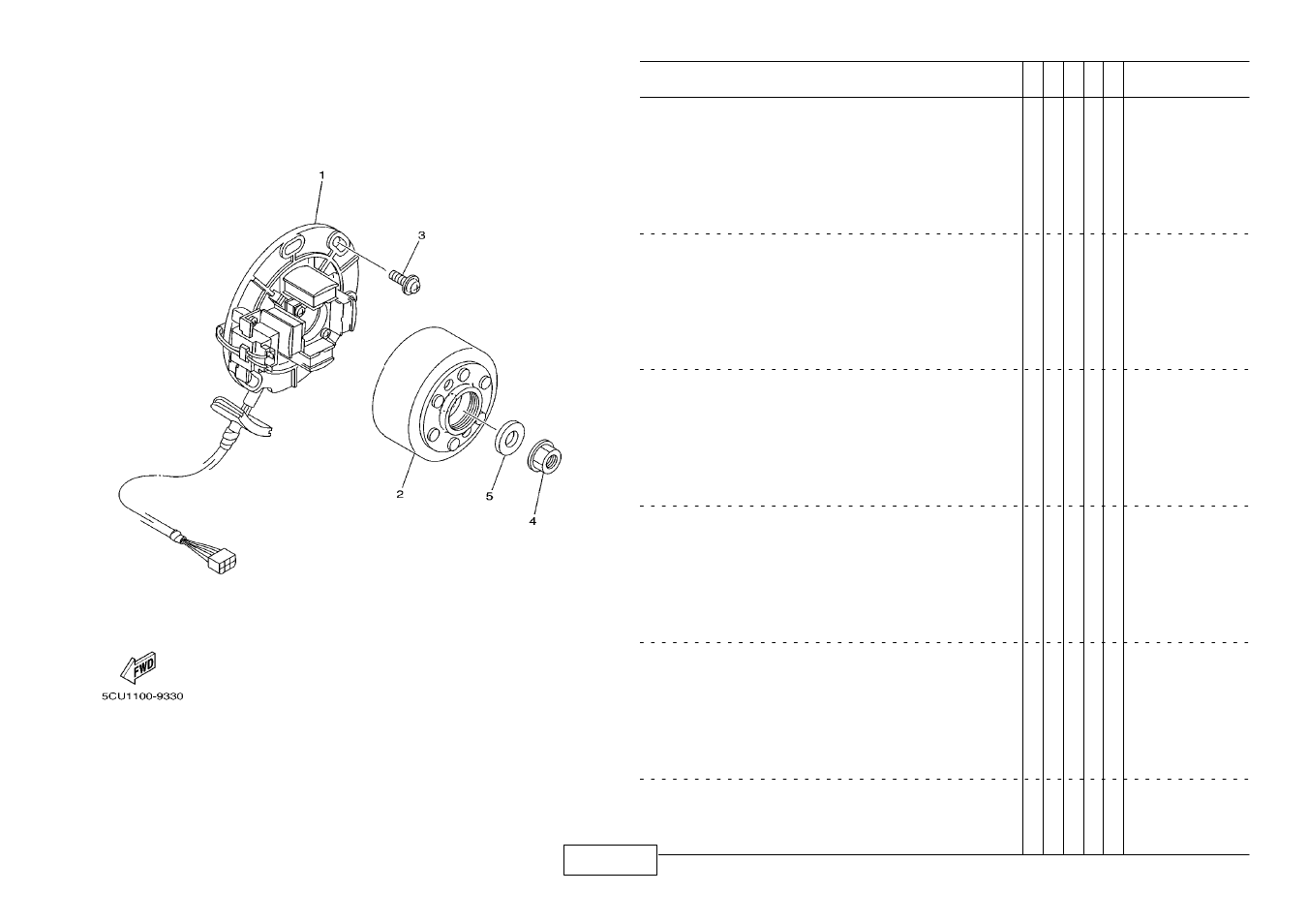Yamaha YZ250M User Manual | Page 47 / 55