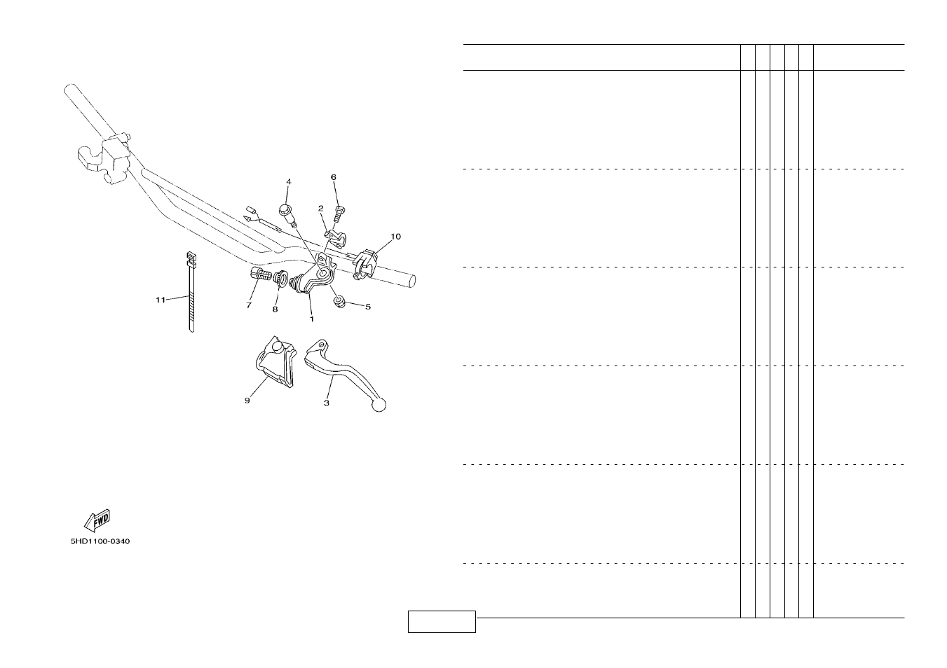 Yamaha YZ250M User Manual | Page 48 / 55
