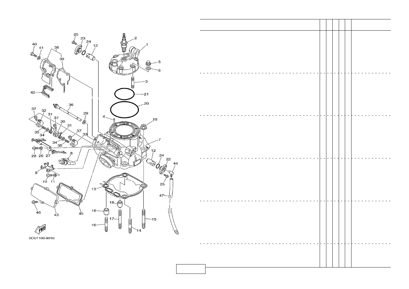 Yamaha YZ250M User Manual | Page 6 / 55